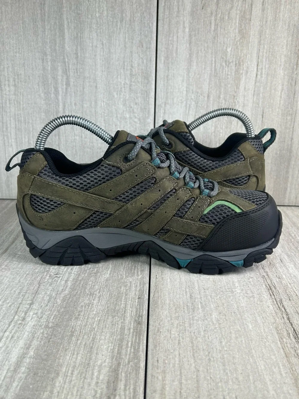 NEW Merrell Moab Vertex Vent Pewter Comp Toe Work Low Boot Shoe Men's Size 6